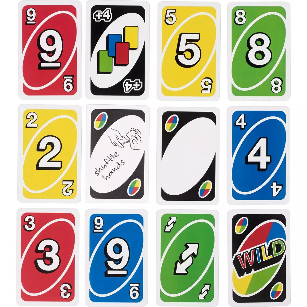 UNO Card Game for Kids, Adults & Family Game Night, Original Game of Matching Colors & Numbers